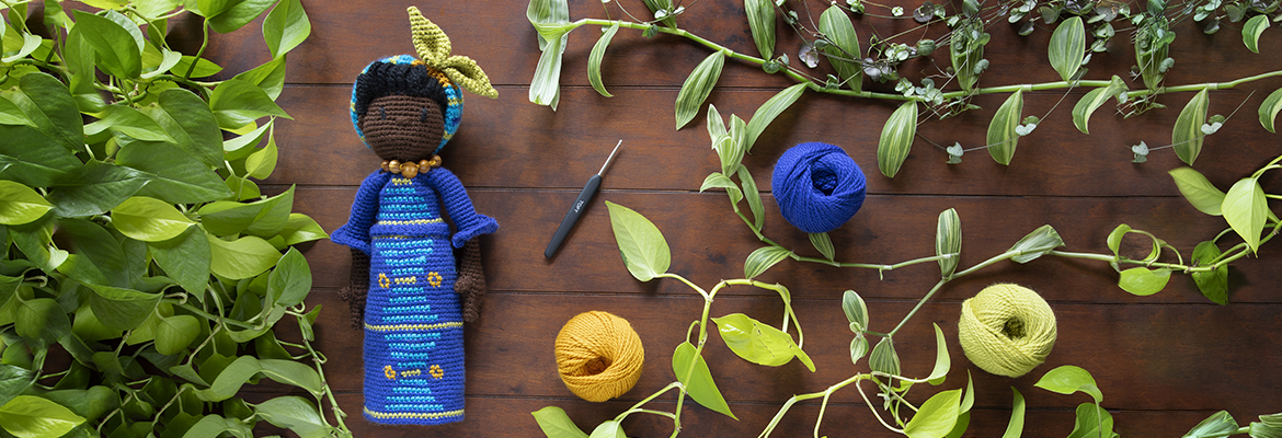 TOFT doll club subscription Wangari Maathai crochet pattern
